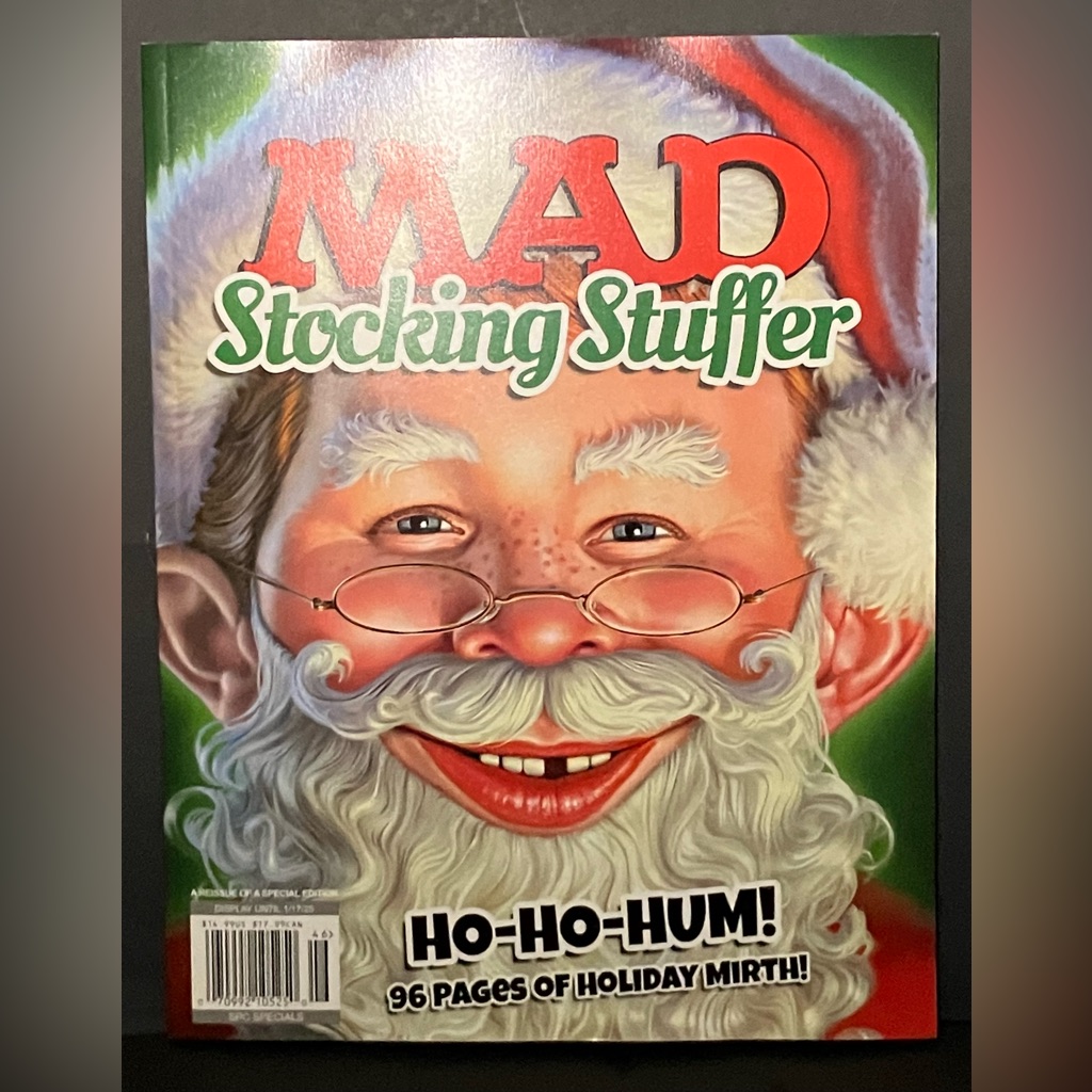 Mad Magazine Stocking Stuffer Issue December 2024 Brand New 96 Pages